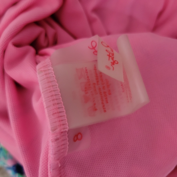 Lilly Pulitzer Pink and Blue Swimsuit - Picture 5 of 7